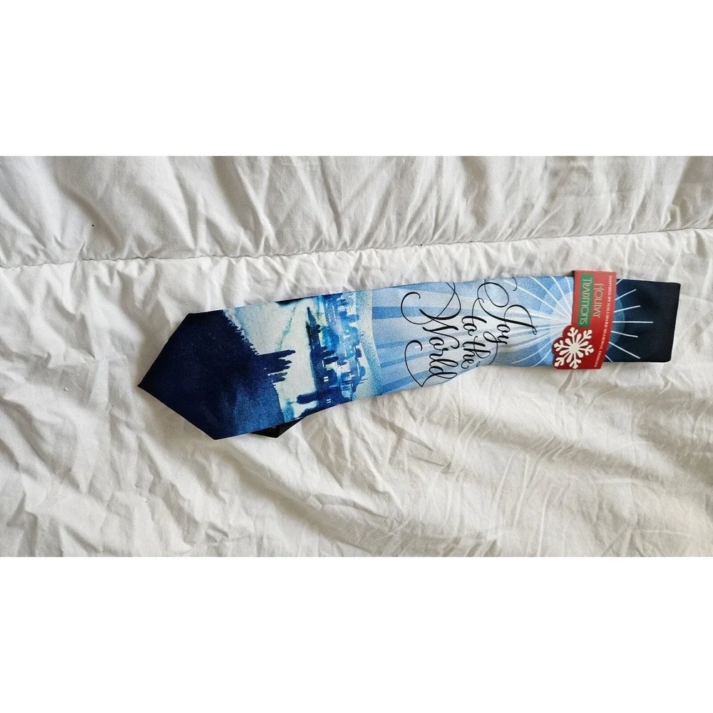 Holiday Traditions‎ Joy to the World Christmas Holiday Necktie